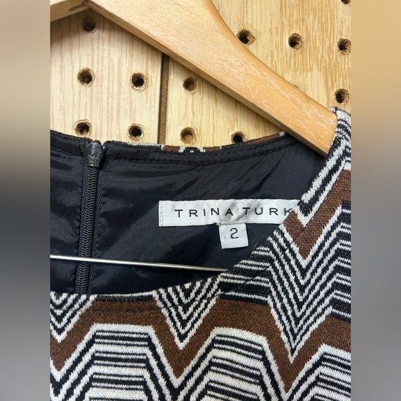Trina Turk Zigzag Mini Dress - Picture 5 of 5